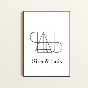 Personalisiertes Design | Logo | Monogramm | digitale Datei JPG/PNG Namenszeichnung Name als Logo Monogramm | Name als Logo