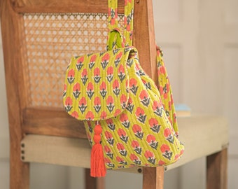 Sac à dos pour femme, sac à dos à imprimé blocs, sac à dos matelassé, cadeau pour fille, sac à dos de créateur, sac à dos de plage fait main, sac à dos décontracté pour femme