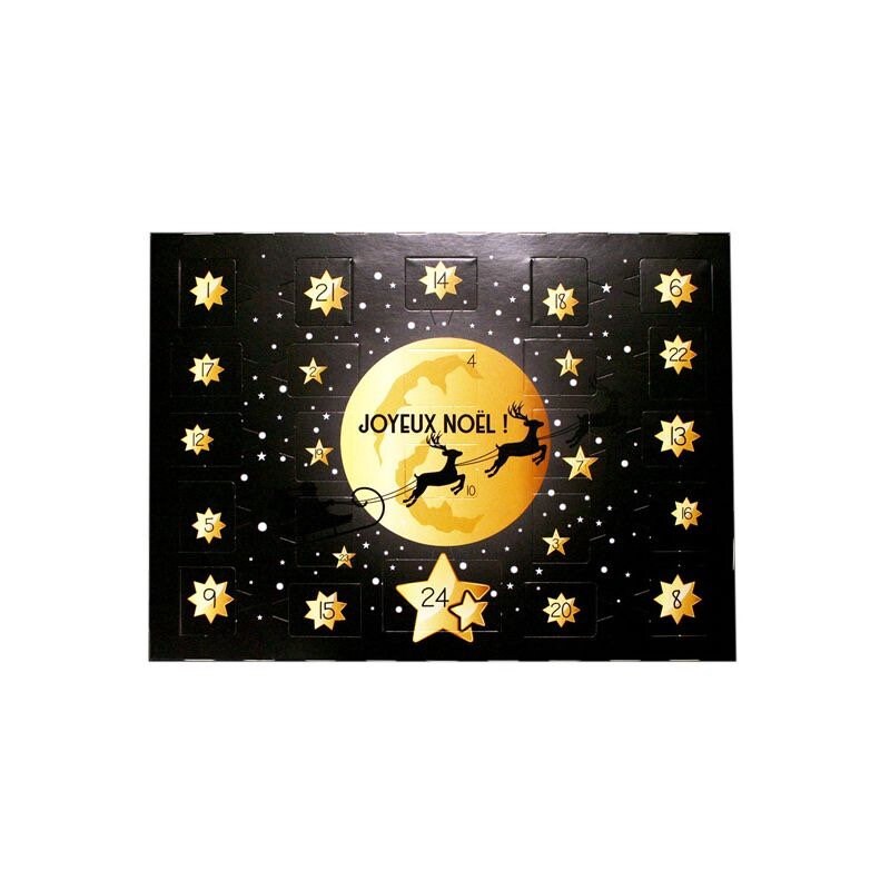 Calendrier de L'avent Fondant Mix 24 Parfum , Spéciale Noël, Cire Parfumé