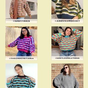 The Maelle Sweater Crochet Pattern image 4