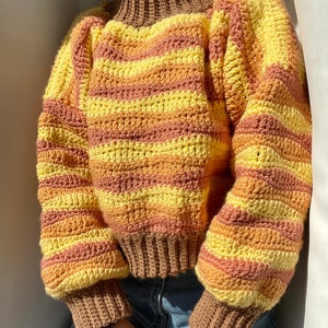 The Maelle Sweater Crochet Pattern image 2