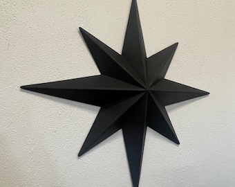 North Star Metal Art, Metal North Star Decor For Home Decoration, Decorative Metal Sculpture