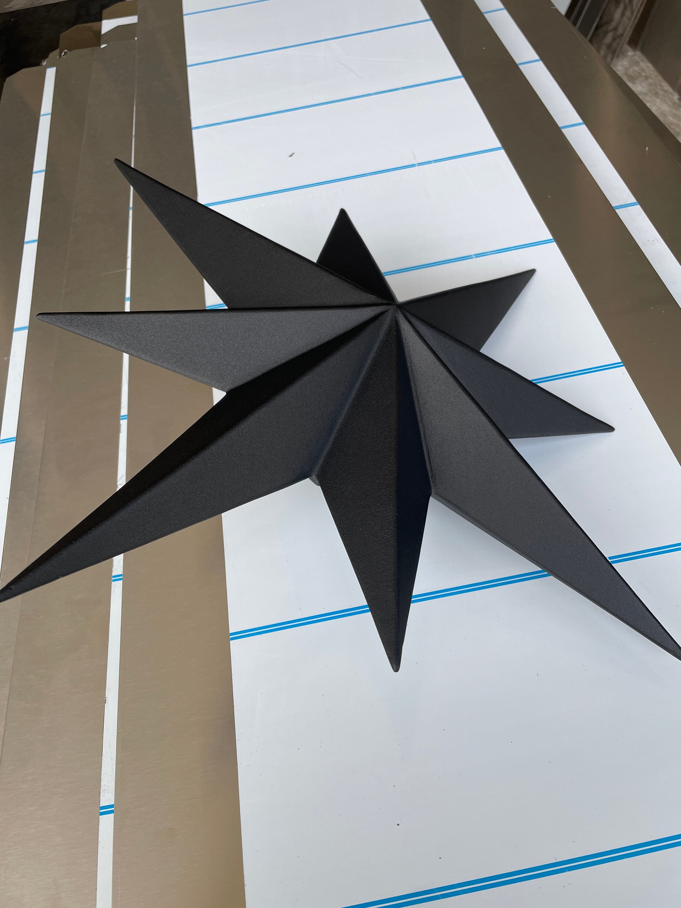 Anniversary Gifts Housewarming Gift Metal Sign North Star Metal Art 3D