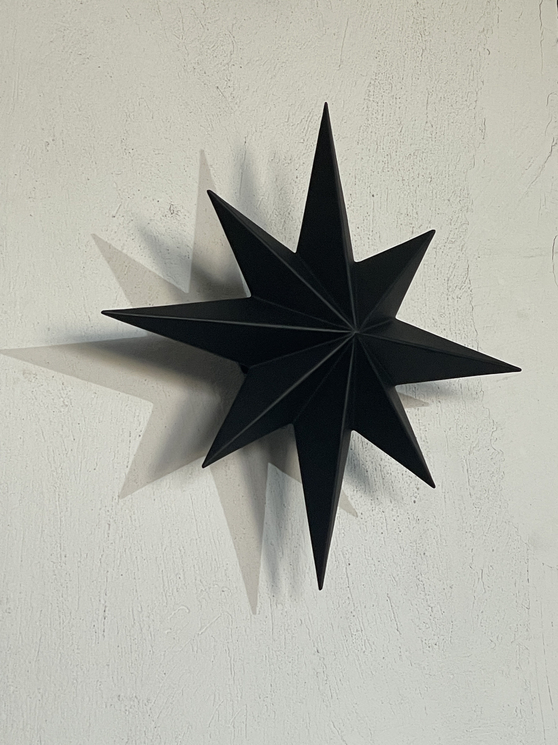 Anniversary Gifts Housewarming Gift Metal Sign North Star Metal Art 3D