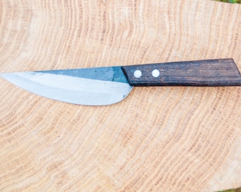 Messer Küchenmesser rustikal Asia Gemüsemesser Wiegemesser Kochmesser Handgeschmiedet Einzelstück Universalmesser NEU