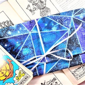 Papier pour cartes de tarot, pochette pour cartes de tarot, pochette pour tarot pliante, pochette pour cartes Oracle