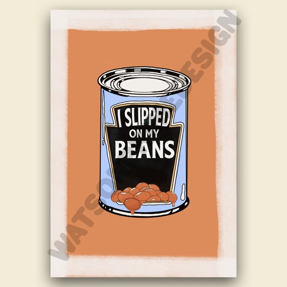 Bluey i Slipped on My Beans Digital Download Etsy Ireland