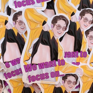 PTD Lv Jk Wir Wollen uns Fokus auf... Aufkleber