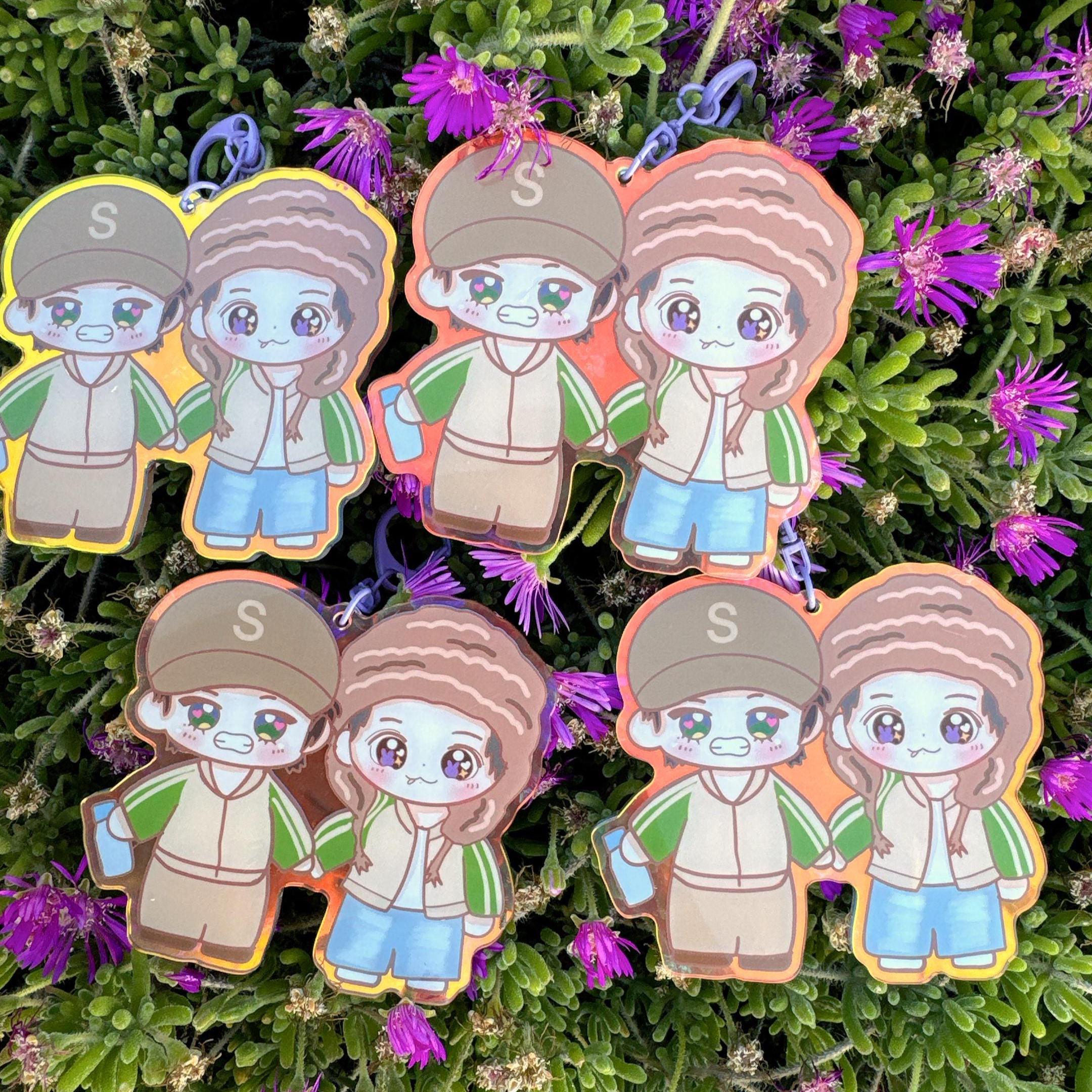 Taekook Taehyung Jungkook Rainbow Acrylic Keychain 2026 | BTS