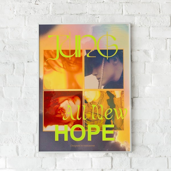 BTS J-Hope Photo Folio "All New Hope" Artprint | BTS | Jhope | Hoseok Bts artprint