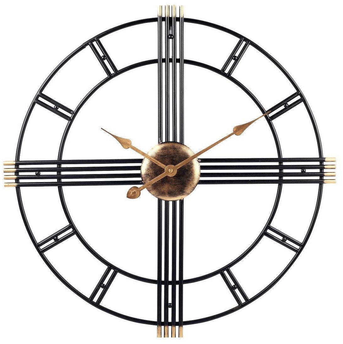 Large Retro Wall Clock Super Silent 60cm Skeleton Clock Etsy UK