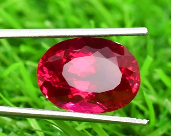 Genuine Quality Best Offer Fancy Cut Natural Ruby From Mogok  5.50 Ct Certified Red Ruby Loose Ruby Stone