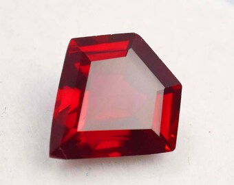 Genuine Quality Best Offer Fancy Cut Natural Ruby From Mogok 5.50 Ct Certified Red Ruby Loose Ruby Stone