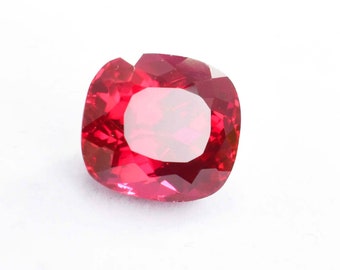 Genuine Quality Best Offer Fancy Cut Natural Ruby From Mogok 5.50 Ct Certified Red Ruby Loose Ruby Stone