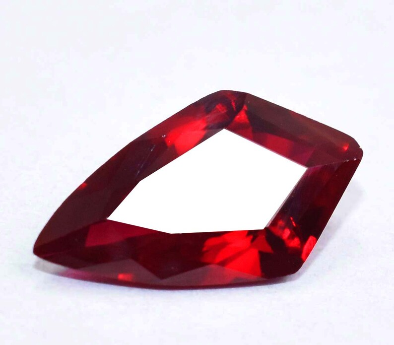Genuine Quality Best Offer Fancy Cut Natural Ruby From Mogok 5.50 Ct Certified Red Ruby Loose Ruby Stone