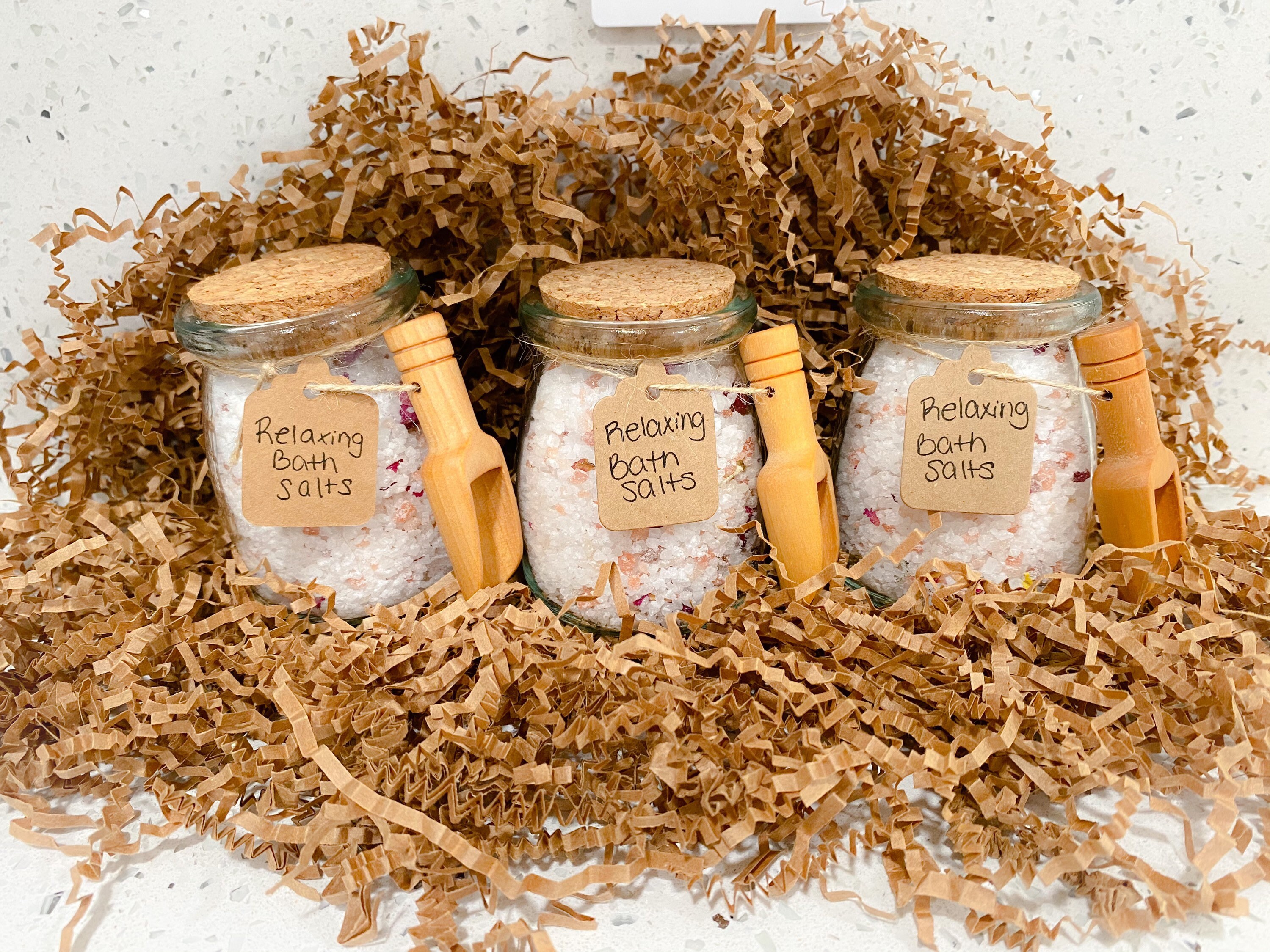 Aromatherapy Relaxing Bath Salts with Essential Oils Etsy