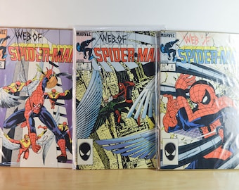 Web of Spider-Man  / Choose From list  / Marvel Comics 1985-1994 - Price Per Comic