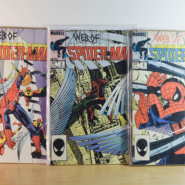 Web of Spider-Man / Scegli dalla lista / Marvel Comics 1985-1994 - Prezzo per fumetto