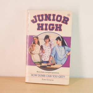 Junior High #4 - Kate Kenyon - Vintage 1987