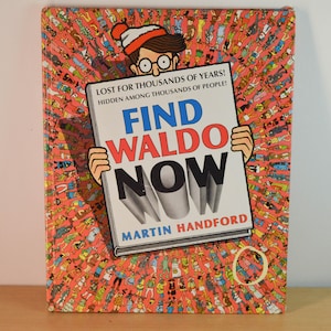 Find Waldo Now - Vintage Where&#39;s Waldo Book - Martin Handford 1988