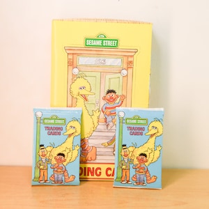 Sesame Street Trading Cards 1992 - Set of 2 Packs