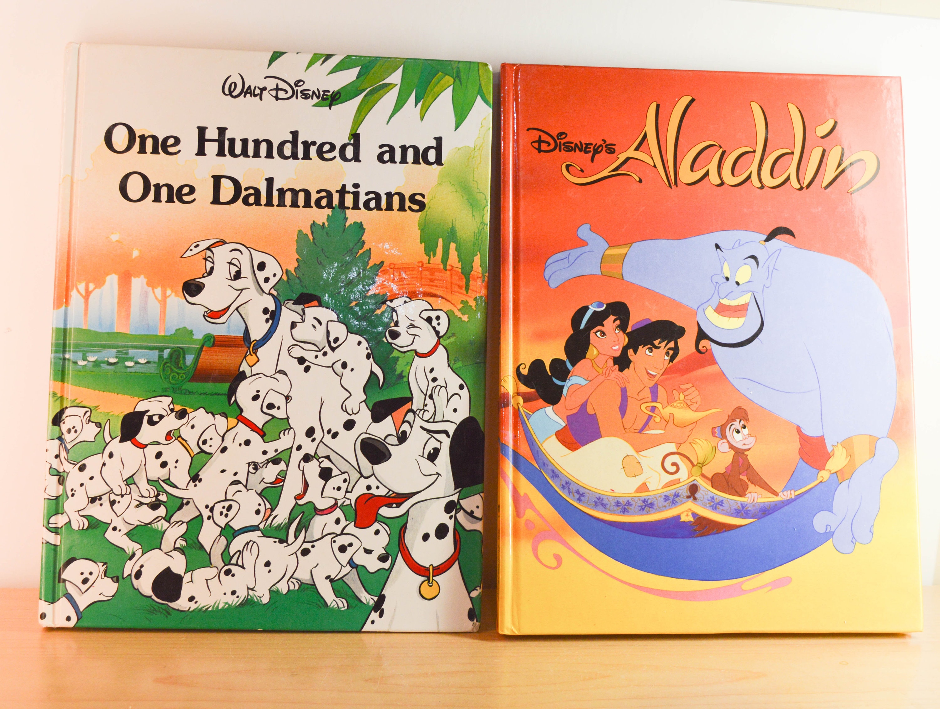 Disney - Large Hardcover Picture Books - Vintage 1990s