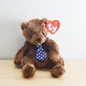 TY Beanie Baby /Hero Father&#39;s Day Bear / Vintage / Great condition / Regular Size