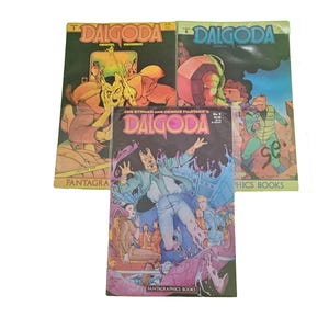 Dalgoda Comics Lot of 3 | #5,#6,#7 | Fantagraphics Books | Vintage 1984