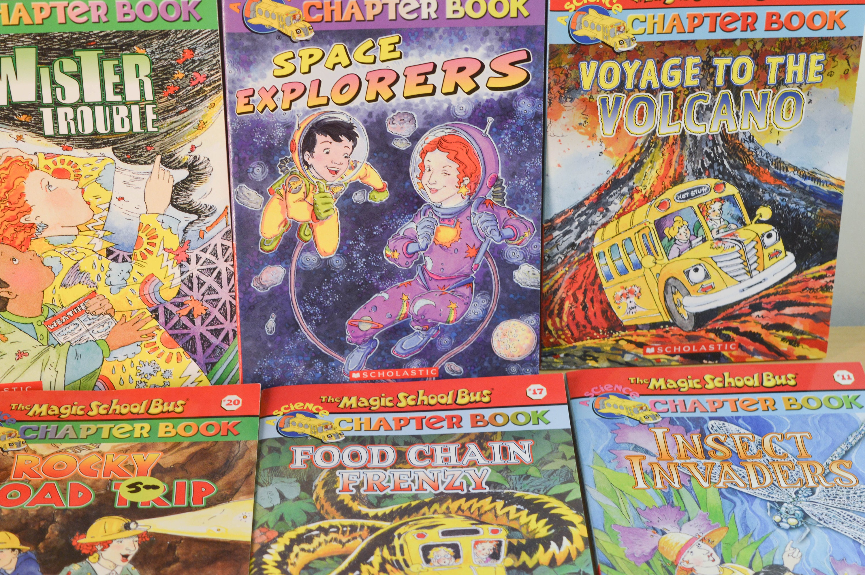 The Magic School Bus Chapter Book 20冊 Rocky Road Trip (The Magic School Bus Chapter Book, No. 20