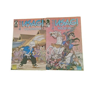Usagi Yojimbo Comics Lot of 2 | #56,#81 | Dark Horse Comics | Vintage 2002-04