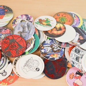 Vintage Pog and Milk Caps - Lot of 20