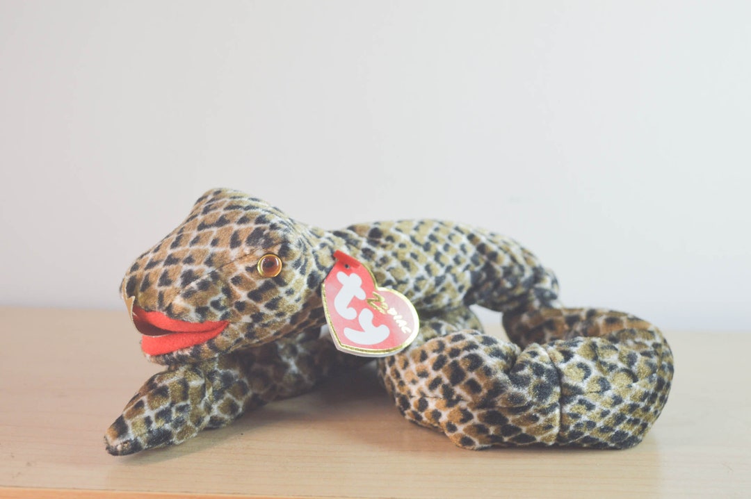 TY Beanie Baby Snake: Zodiac Collection, Vintage 2000 - Etsy