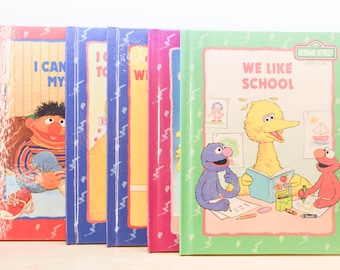 15 Book Vintage Set - SESAME STREET LIBRARY - Complete 15 Book Set