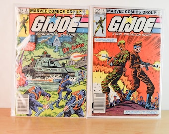 G.I Joe A Real American Hero Comics - Choose From List 1982 - 1988 Vintage