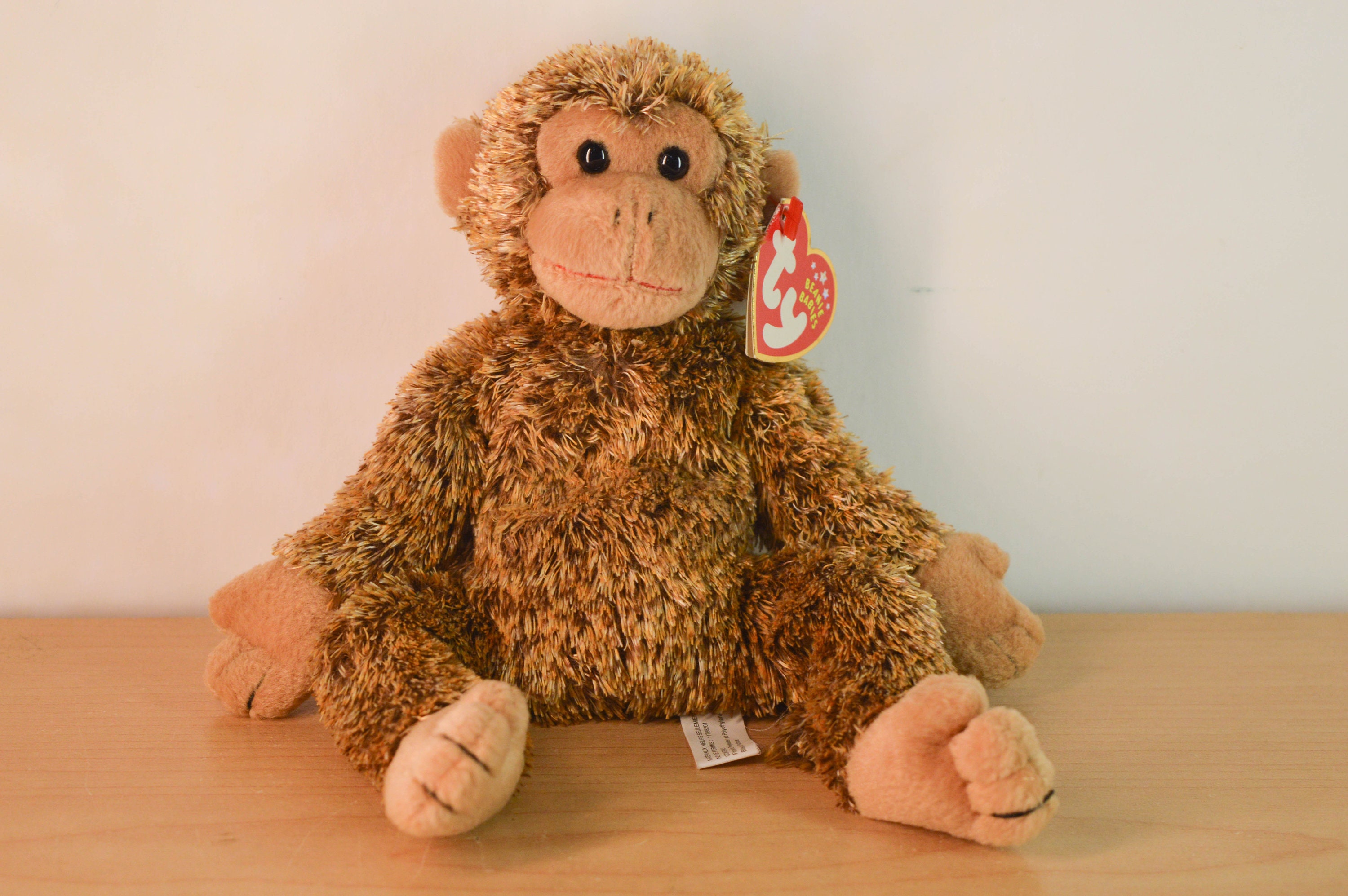 TY Beanie Baby Bonsai the Chimpanzee Vintage Great Condition