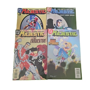 Majestic Comics Lot of 4 | #1-4 | DC Comics | Vintage 2003