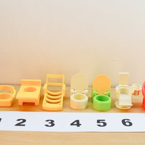 Fisher Price Little People Furniture - Choose From list - Price Per Piece - Vintage Fisher Price