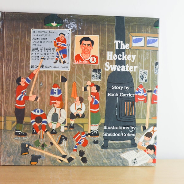 The Hockey Sweater - Kids Hockey Book - By Roch Carrier