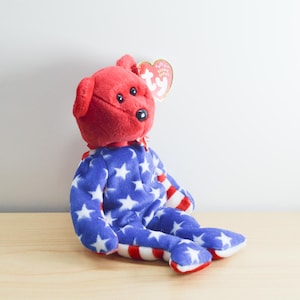 TY Beanie Baby / Liberty USA Bear / Vintage / Great condition / Regular Size