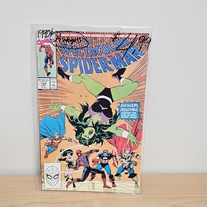 Spectacular Spider-Man Vintage Comic Book #168 - Vintage 1990