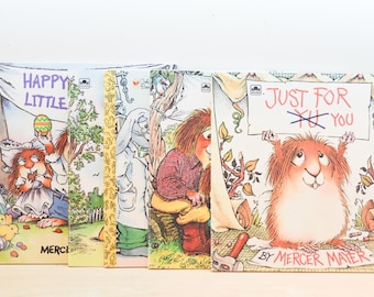 Mercer Mayer Little Critter Lot of 5- Golden Books - vintage