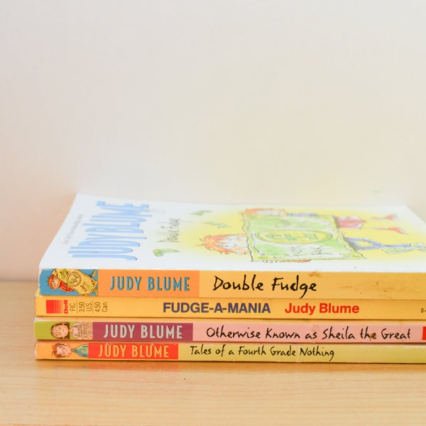 Judy Blume - Set of 4 Books Lot - Vintage