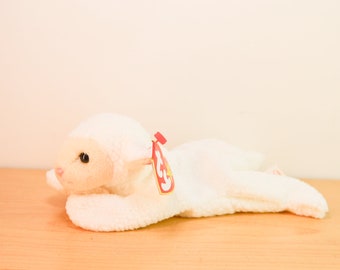 TY Beanie Baby / Fleece The Lamb  / Vintage / Great condition / Regular size / Teenie size