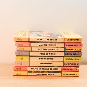 Vintage 1980s The Girls of Canby Hall Book Lot (Set of 8) – Teen Boarding School Series