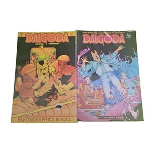 Dalgoda Comics Lot of 2 | #5,#7 | Fantagraphics Books | Vintage 1984