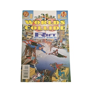 Worlds Collide Comic Book #1 | DC Comics | Vintage 1994