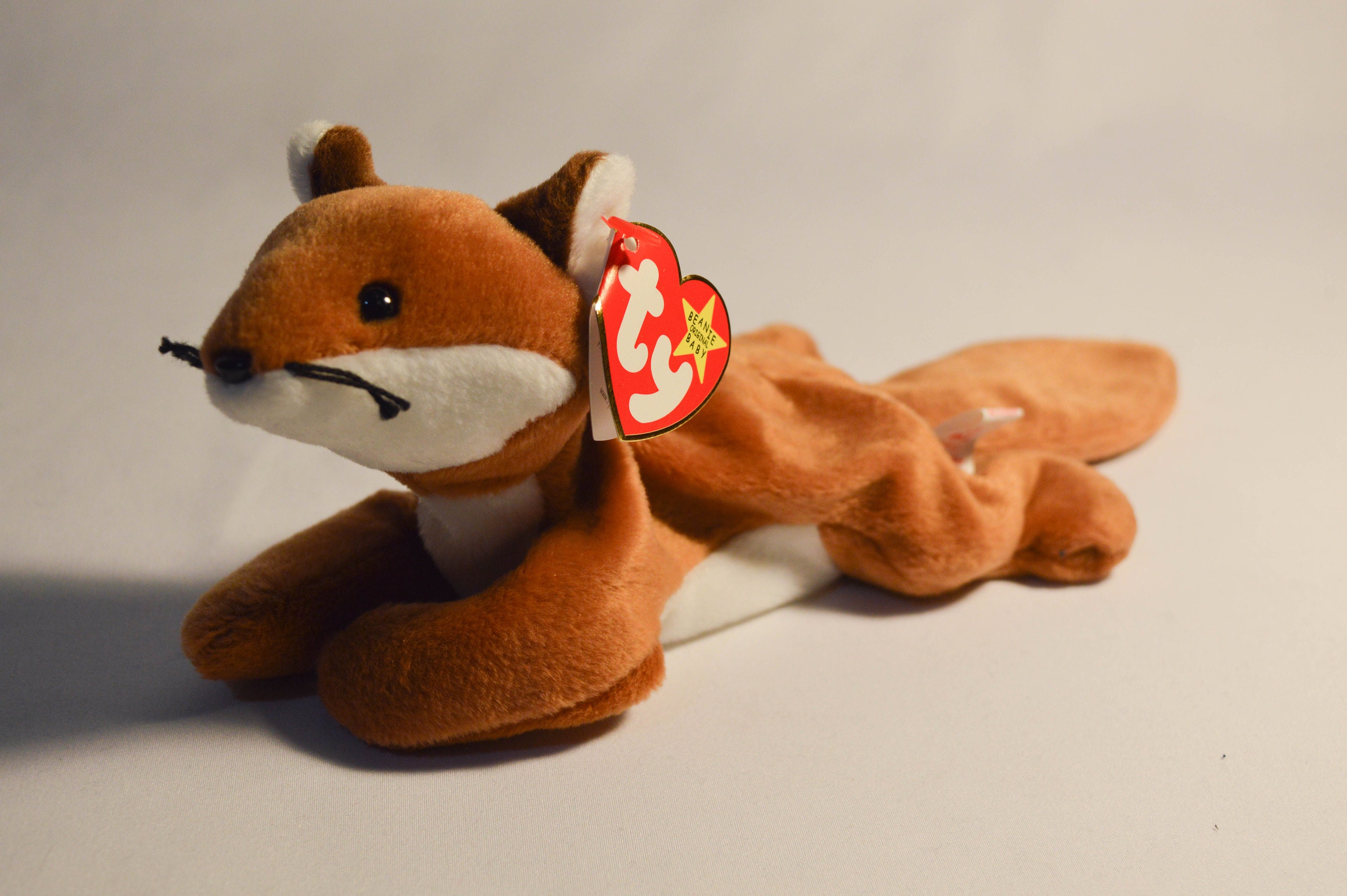 Sly the fox beanie baby deals