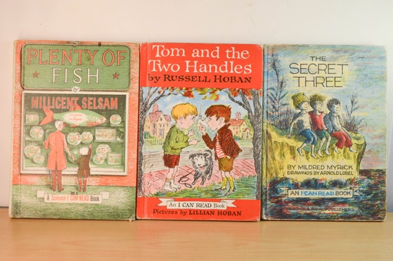 LOT OF 3 Vintage Harper & Row Children Books 1960's Vintage 