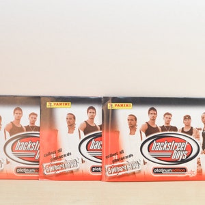 Backstreet Boys Platinum Edition Fotokarten - Lot von 3 Packungen - Vintage