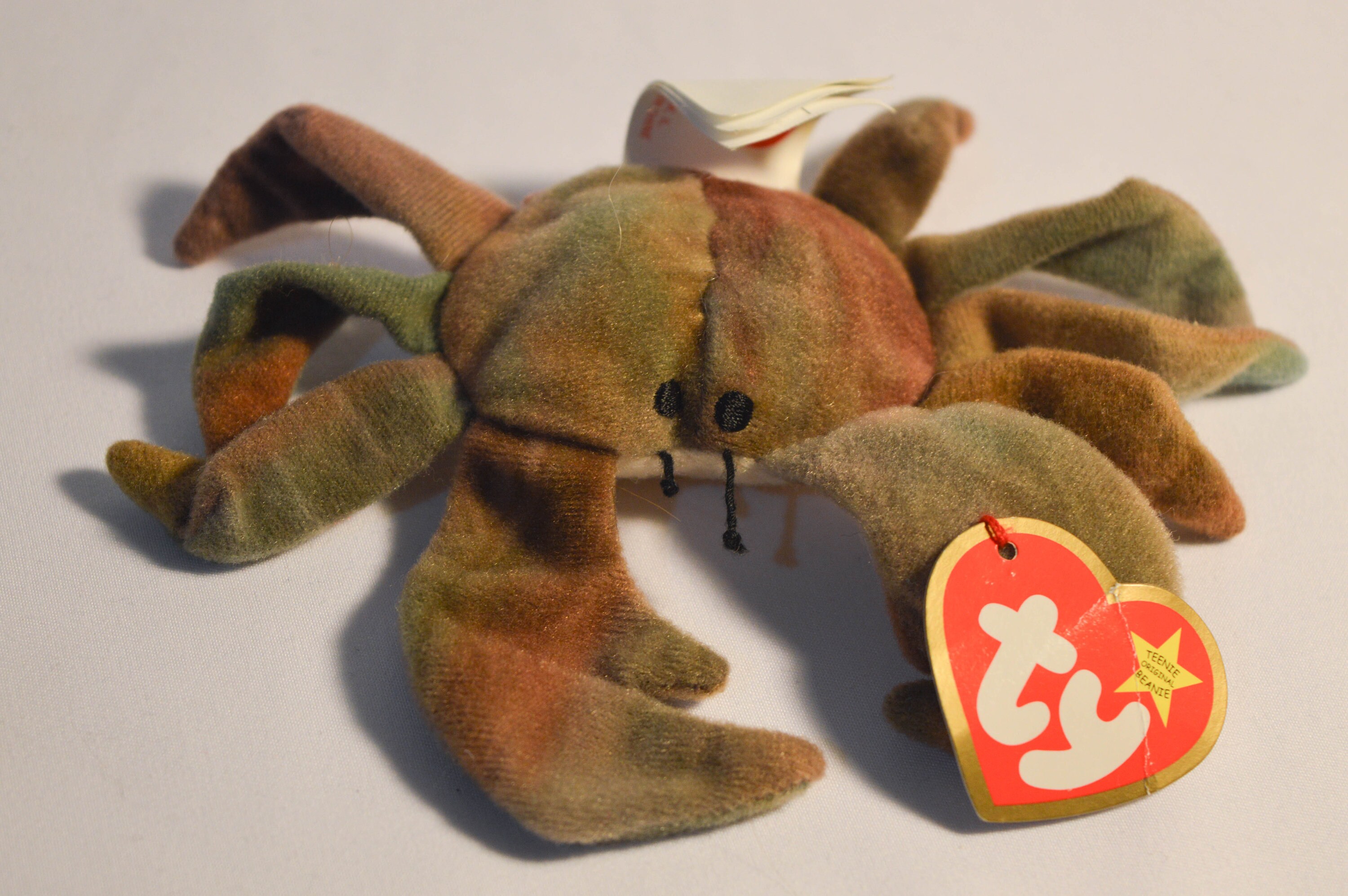 TY Teenie Beanie Babies /'Claude' The Crab 1993 / Etsy